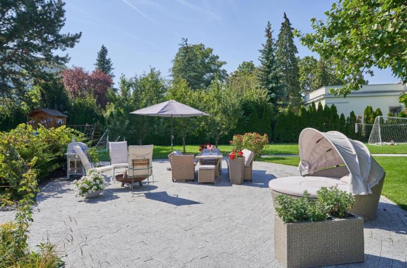 Apartment Mit Gartenblick Und Terrasse Baden Eksteriør billede